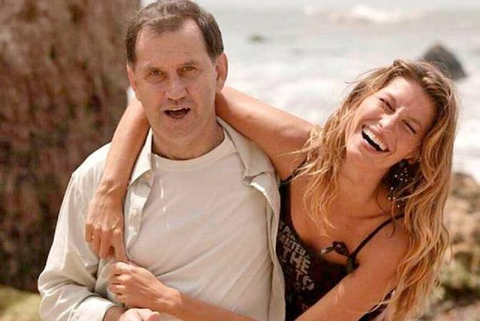 Valdir Bundchen and Gisele Bundchen